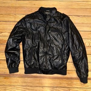 This jacket is in good condition, has a vintage type of swag